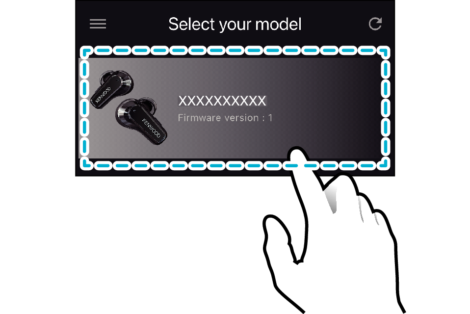 KWD_Headphones_App_Selecting_Model_CRZ100T_W